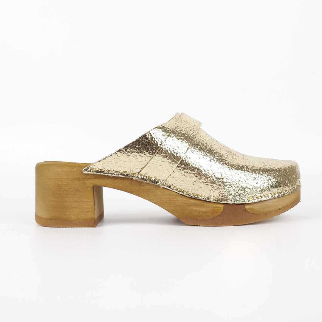 BOSABO sabot Anna bois flexible GOLD