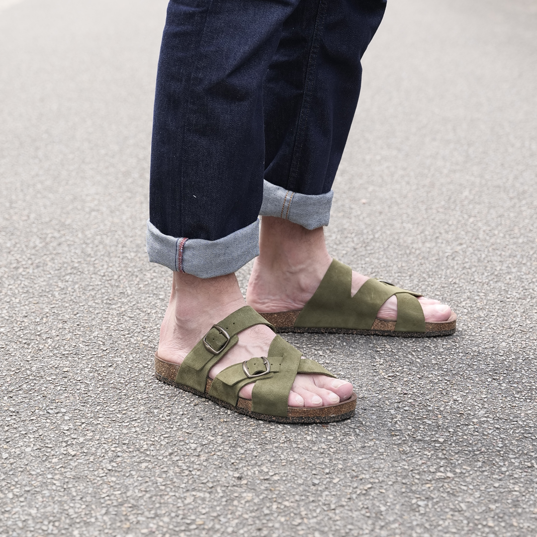 Mules femme semelle liege sales