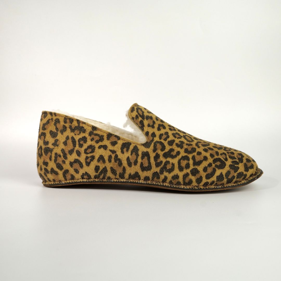 Slippers Coco - Printed suede