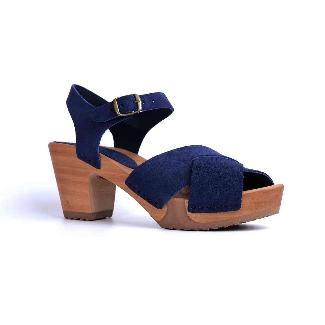 BOSABO Alex sandals: leather upper and flexible wood sole - made in ...